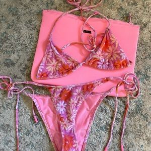 Triangl Floral Swimwear Set